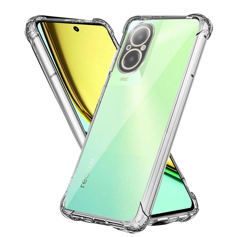Противоударный чехол Realme C67 4G Чехол Силиконовый Мягкий Прозрачный Чехол Для Телефона Realme C67 5G Защитный Чехол Для Realme C67 4G Funda