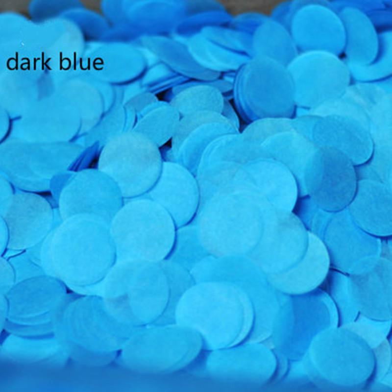 1 дюйм яркие цвета круглые салфетки конфетти посыпает для воздушного шара свадьба день рождения декор