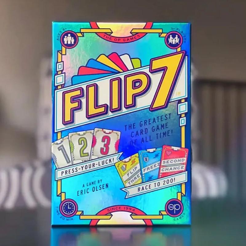 Карточная игра Flip7 для вечеринок с образовательными и интерактивными функциями для семьи и друзей