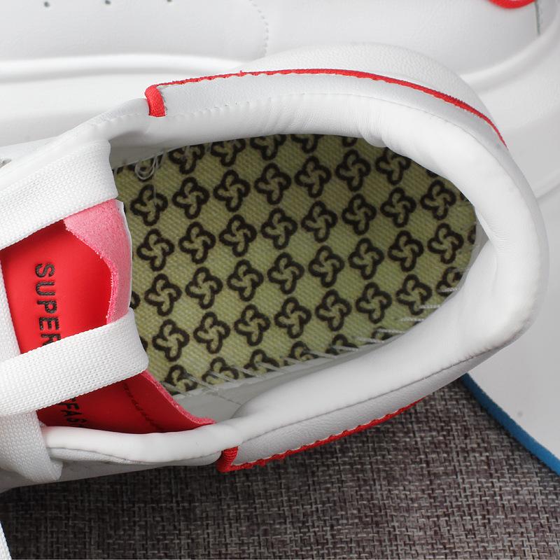 Мужские и женские маленькие белые туфли, женская повседневная обувь на толстой подошве для пар, женская обувь для скейтборда, легкая обувь из губки