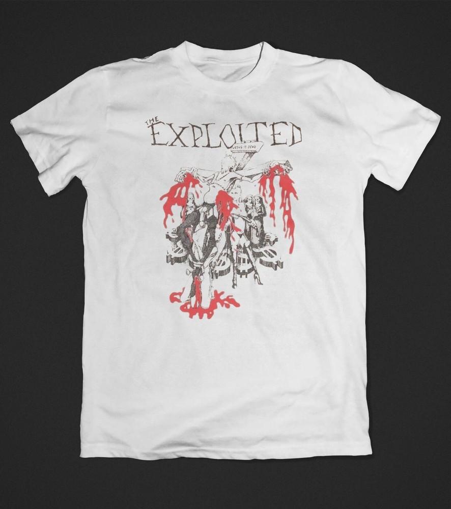 THE EXPLOITED Футболка ИИСУС МЕРТВ Черная Мужская Все размеры Футболка Унисекс Футболка