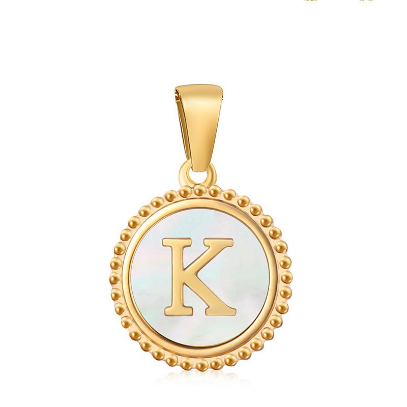 New 18K stainless steel pendant trend necklace niche design classic hot-selling explosion