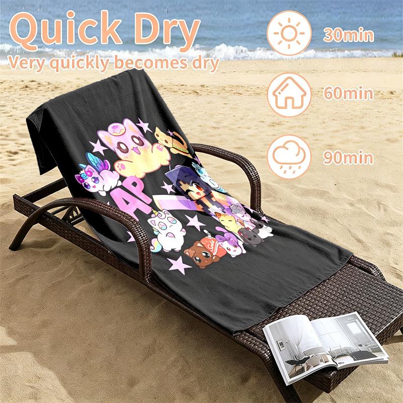 APHMAU Beach towels also serve as bath towels summer essential a musthave for the outdoors the beach and the pool