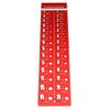 Nut and Bolt Thread Checker 14 Metric 14 Standard Sizes Bolt and Nut Identifier Gauge with 6 Inch