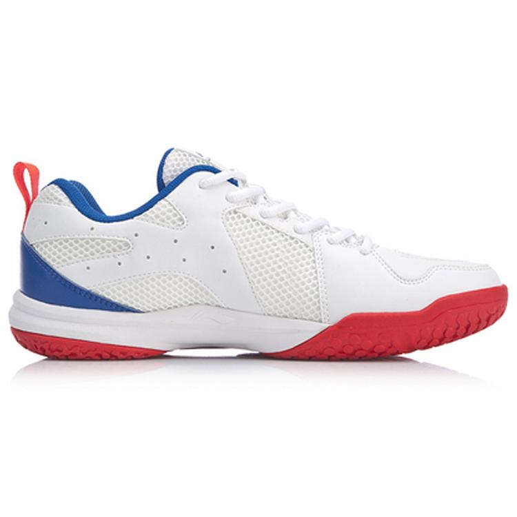 Li Ning Ace Текстиль, Синтетическая кожа Амортизация Скользкая подошва Износостойкая Дышащие Низкие Бадминтонные кроссовки AYTP011-3