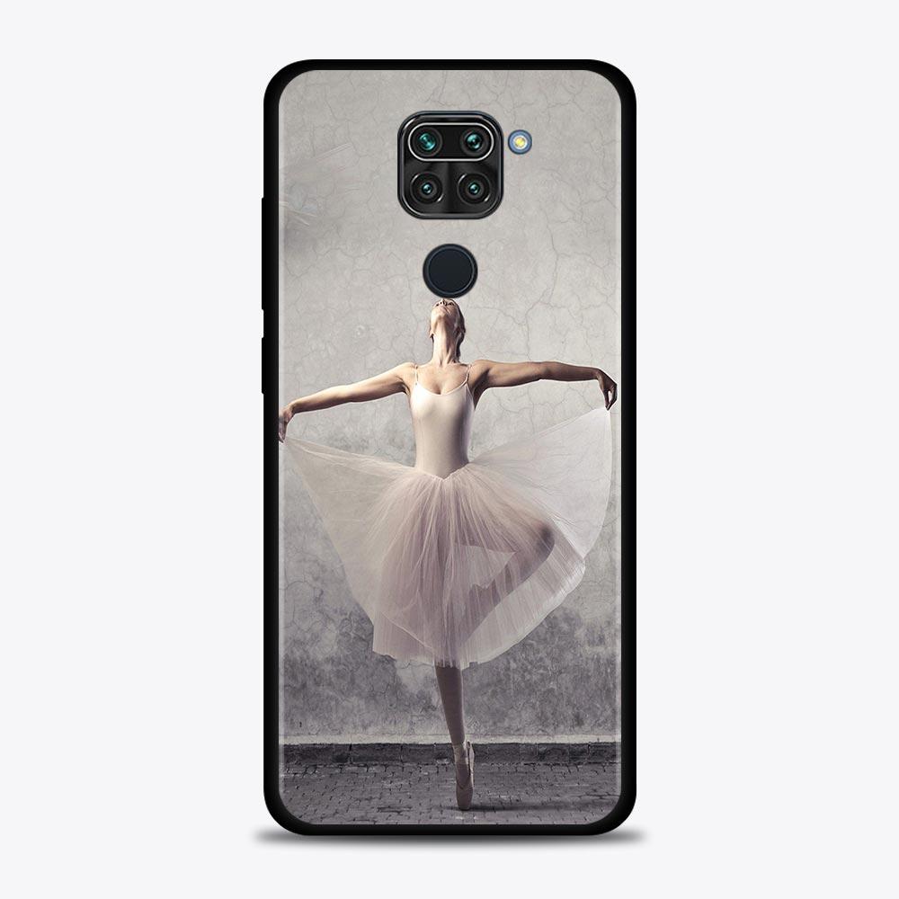 Case For Xiaomi Redmi Note 11 9 8 10 Pro 9s 8t 7 10pro Max Cover For Redmi 11 9 9c 9a 8 8a 7 7a Dance Girl Ballerina Ballet