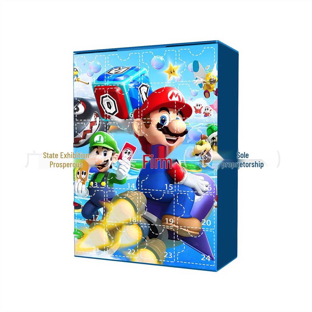 Рождественский адвент-календарь Pokémon 2025: Коробка-сюрприз «Покемоны», 24 штуки