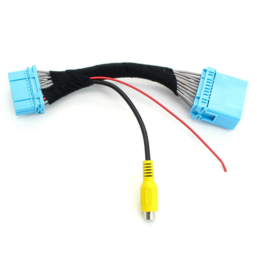 Car Rear View Camera RCA Video Convert Cable Connection Adapter For Suzuki SX4