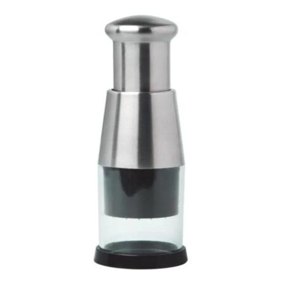 1/2 шт. Чеснокодавка из нержавеющей стали, ручной измельчитель продуктов, легко моется, измельчитель лука, противоскользящая ручка, измельчитель орехов, овощерезка