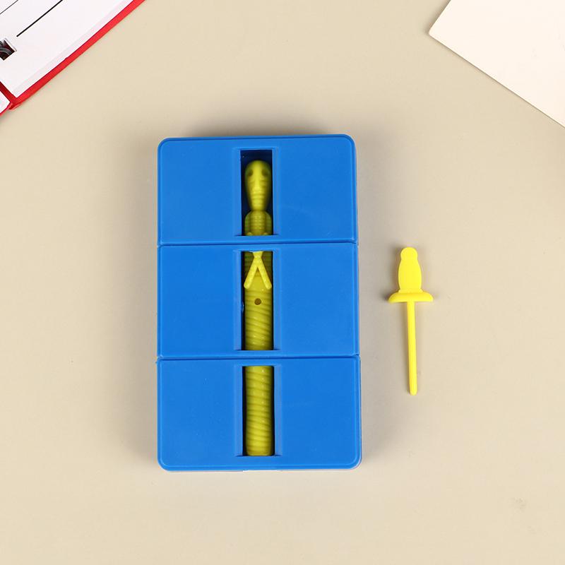 Коробка для фокусов Мумия Разрезанная на три секции Восстановление Волшебный трюк Реквизит Игрушки