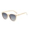 2026 Polarized Vintage Fashion Round Sunglasses Women Men Retro Metal Brand Sun Glasses Heart Decoration Frame Cat Eye Glasses