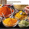 Small Spoons Mini Set - 8 Pcs Tiny Stainless Steel Spoons for Spices, Salt, Sugar, Pepper, and Honey - Food-Grade 304 Mini Condiment Scoops(8 Pcs