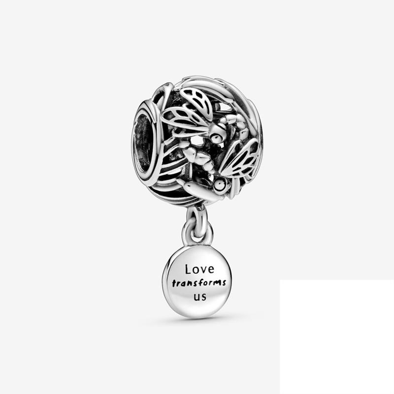 POMOiii Новая детская обувь, гарнитура с крыльями пчелы, семейная книга, подвесные бусины, подходят для оригинального модного браслета, кулон, ювелирные изделия своими руками для женщин