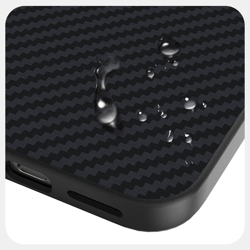 Чехол для Google Pixel 9 Pro XL Shockproo Magsafe Slim из жесткого сплава с магнитным беспроводным зарядным устройством из углеродного волокна, испытание на падение