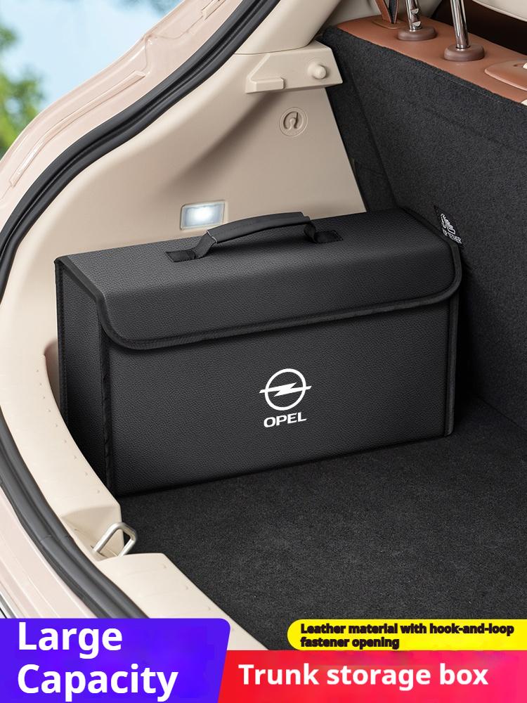 Car Trunk Storage Box Organizer Foldable Container Bag For Opel Corsa Insignia Mokka Vectra Vivaro Grandland Astra Zafira PG3