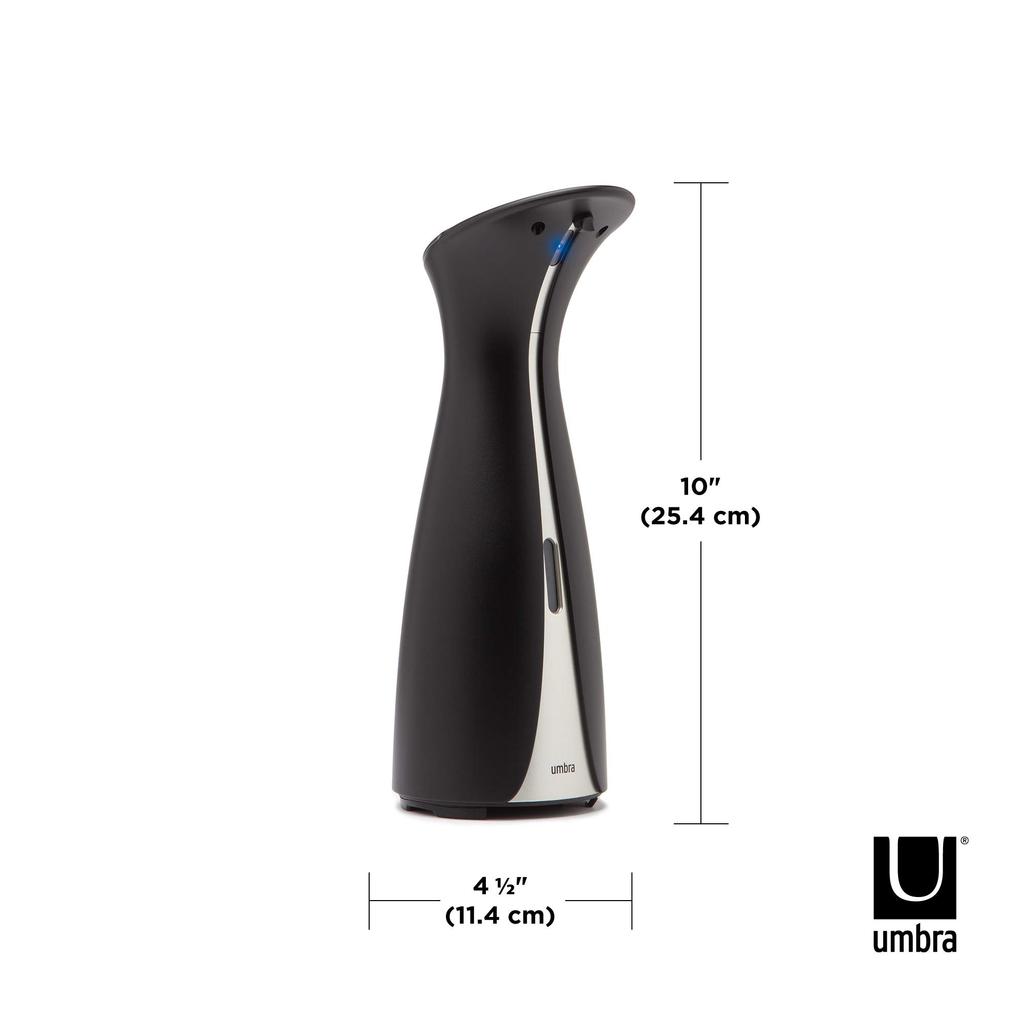 Umbra OTTO Automatic Soap Automatic Sensor Soap Sanitizing Dispenser, 250ml, Black, Pump, Pump,