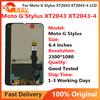 Полная сборка LCD-экрана и дигитайзера для Moto G Stylus XT2043