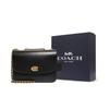 Coach Madison 23 Smooth Chain Flap Leather Small Shoulder Crossbody Bag Women bags Black 5211-B4BK