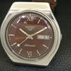 АВТОМАТИЧЕСКИЕ ВИНТАЖНЫЕ ЧАСЫ SEIKO 5 6309A ЯПОНИЯ МУЖСКИЕ ЧАСЫ С КОРИЧНЕВЫМ ЦИФЕРБЛАТОМ a500833-5 R154-a500833