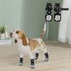 4pcs/set Cotton Waterproof Dog Non-slip Socks Adjustable Pet Socks Foot Cover  Outdoor
