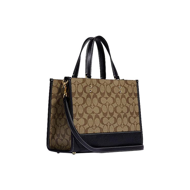 Coach Disney, Коллекция Dempsey Leather с искусственной кожей, Сумка-тоут, Сумка для покупок, Сумка через плечо, Сумка на руку, Большая, CC873-IME7V