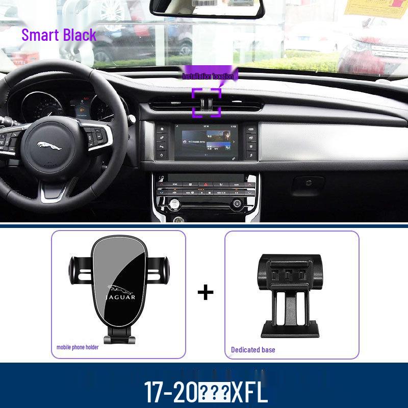 Jaguar XFL 2017-2024 Air Vent Phone Holder with Navigation Mount