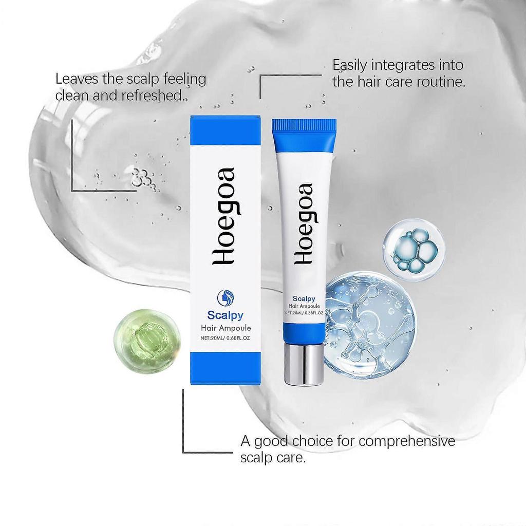 Hoegoa Scalp Care Roll-On Essence Cleanses And Nourishes Hair, Hydrates And Moisturizes, And Gently Cares For Hair Essence
