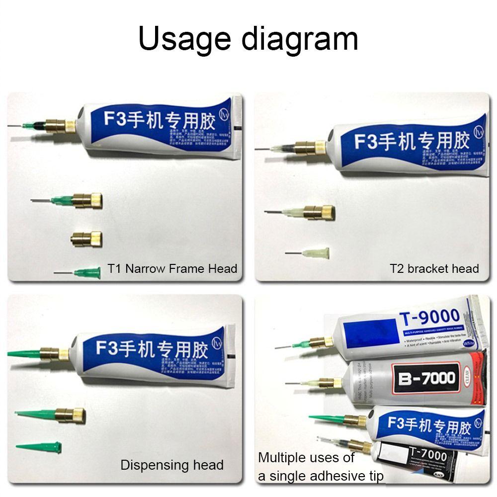 Size Glueing Glue Outlet Liquid Dispenser Q9 Glue Dispensing Nozzle Dispensing Needle Adapter