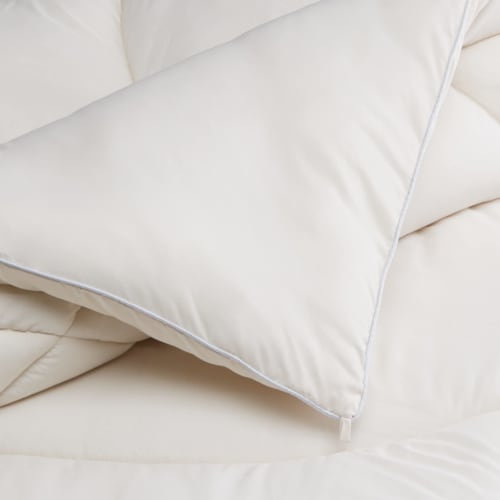 Basic Antibacterial and Deodorizing All-Season Comforter, Single Size, 140 X 200 Cm, Feather Alternative, White