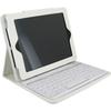 White Folio Case with iPad Mobil Bluetooth Keyboard