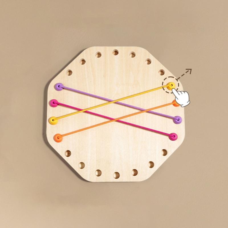 Interactive Rope Puzzle Problem Solving Toy for MultiPlayers Great for Home Party Gathering and Travel Entertainment