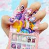 Latest K-Pop Demon Hunter animation merchandise nail press DIY children's polymer material nail kit perfect holiday present for girls
