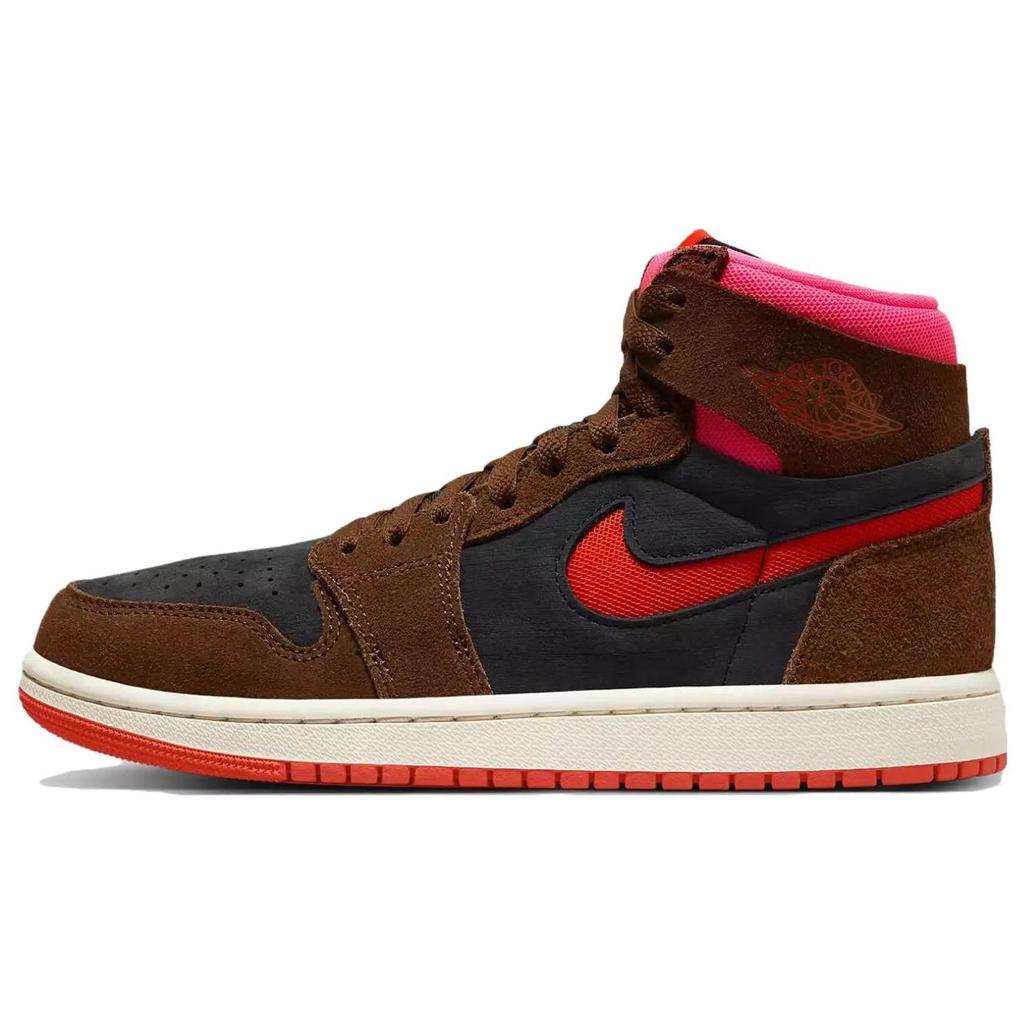 Jordan 1 High Zoom Air CMFT 2 Cacao Wow Picante Red Women's DV1305-206
