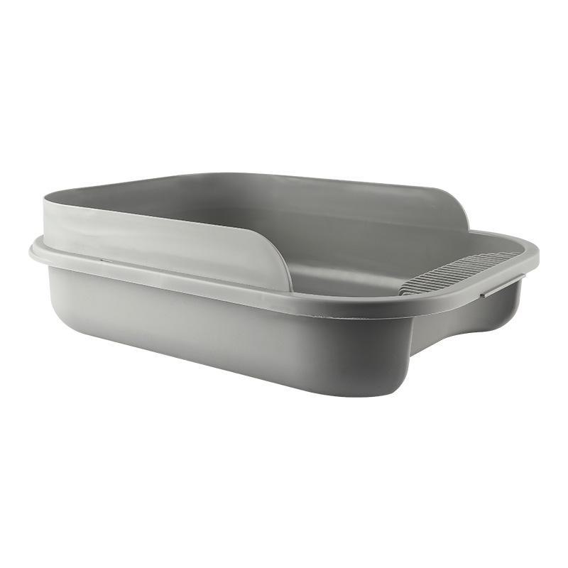 Портативный полузакрытый брызгозащищенный дезодорирующий туалет для кошек