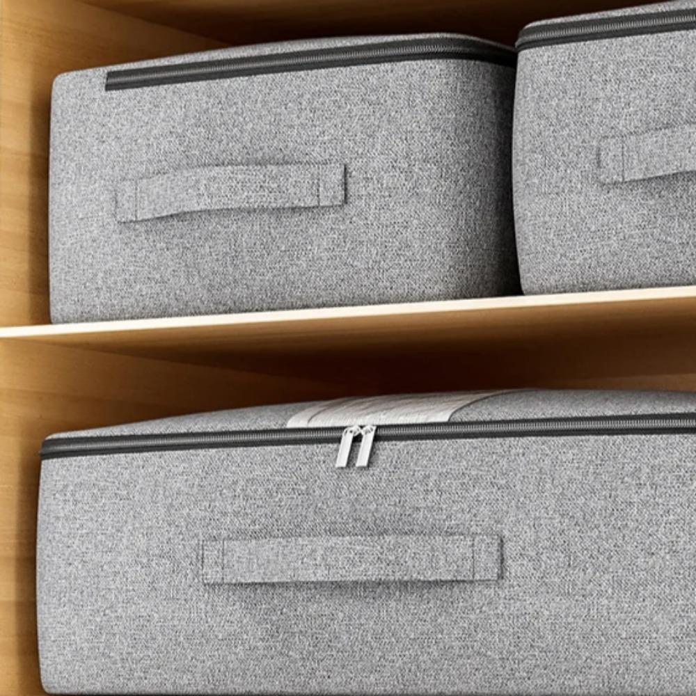 Сумка для хранения под кроватью, влагостойкая, для хранения одежды, складная, пыленепроницаемая, с расширяющейся и утолщенной ручкой, сумки-органайзеры для дома