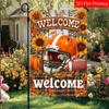 2D Flat - 2D Flat Autumn Football Thanksgiving Pumpkin Garden Flag_1 (6)- Outdoor Garden Flag Double-Sided Home Decoration Courtyard Decoration Outdoo