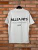 ALLSAINTS LONDON BIG LOGO WHITE T-SHIRT OWERSIZE SIZE XS Unisex T-Shirt