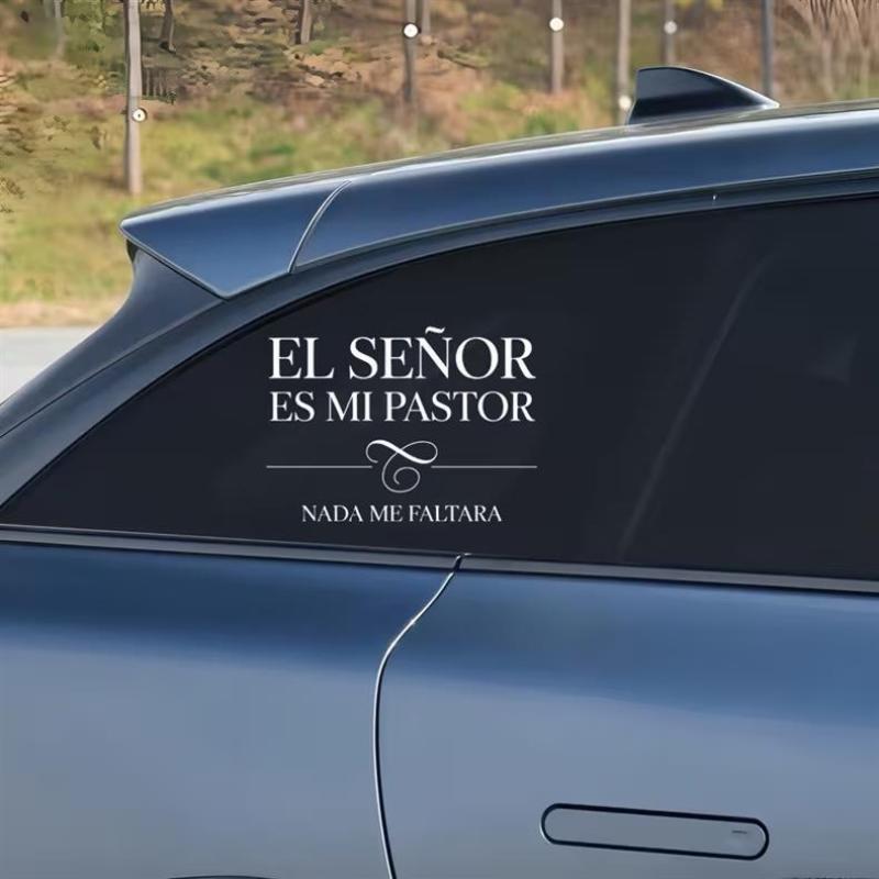 Scripture Car Sticker Decor Elegant Vortex Decal For Window Laptop Religious Decorate Gift
