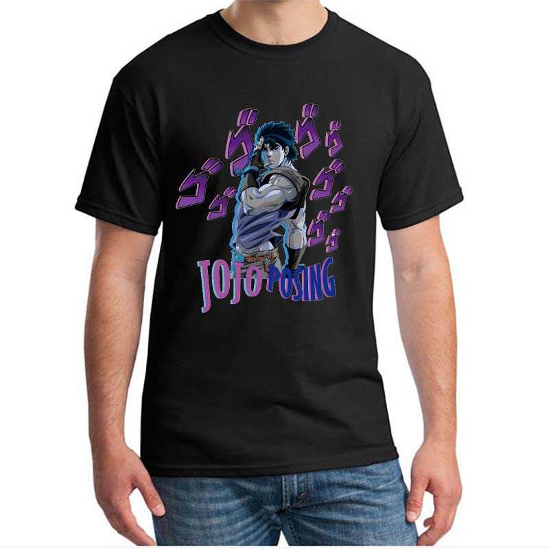 Футболка Joestar Jojo.Jonathan Jojo Bizarre Adventure Футболка Mannen Japan Anime Zomer Топ футболка Kawaii Jojo Grafische Unisex