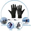 1 Pair USB Heated Cycling Gloves Warm Touchscreen Anti-slip Waterproof Cold Weather Winter Men Women Outdoor Motorcycle Electric Heating Gloves