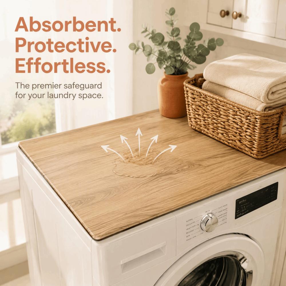 Bohemian Style Washer Top Protector Mat Anti Slip Dryer Top Mat Washer Top Pad Home Use