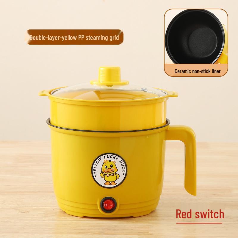 Мини-мультиварка: Готовит на пару и варит для одного человека, идеально подходит для общежитий