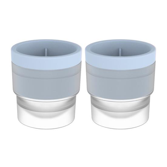 Штабелируемый аппарат для приготовления льда без запаха с большим сферическим поддоном для кубиков льда с водой