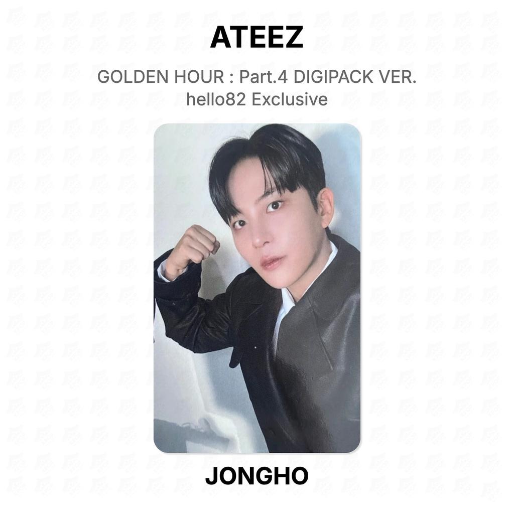 ATEEZ ЗОЛОТОЙ ЧАС : Часть 4 Версия в диджипаке. Эксклюзивная официальная фотокарточка hello82
