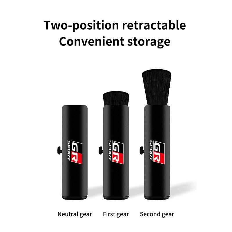 For Toyota Car Retractable Cleaning Brush Air Conditioner Computer Cleaning Brush chr Corolla Camry rav4 Yaris hilux prius