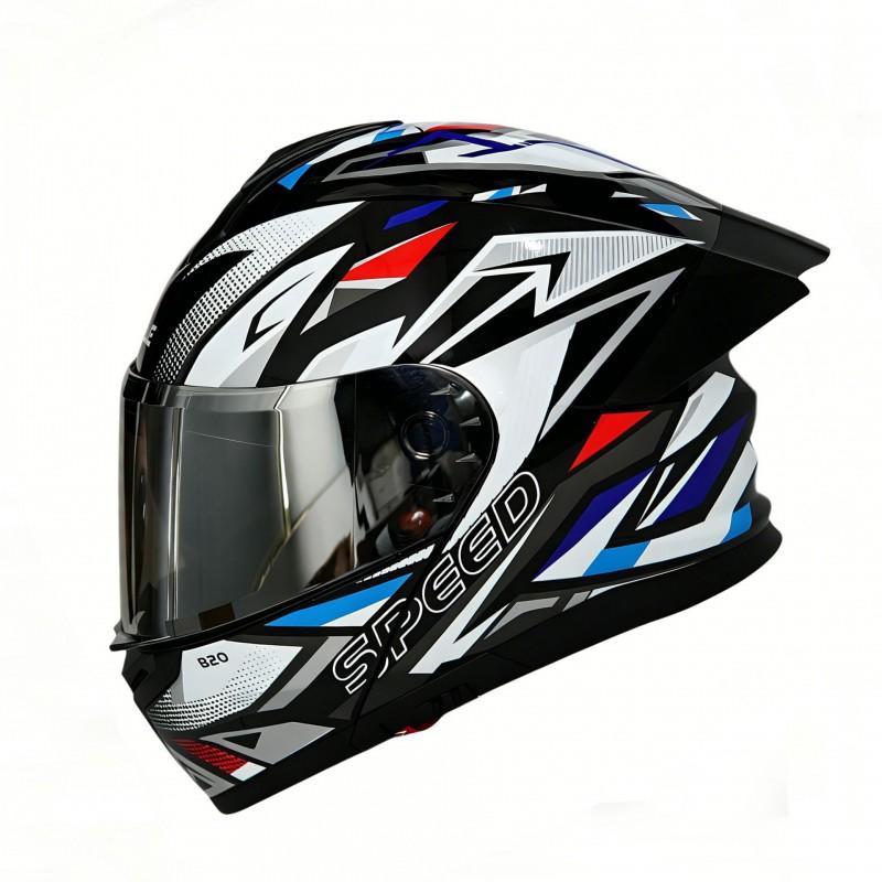 3C Certified Modular Full Face Helmet Men Motorcycle Electric Bike All Season Bluetooth Slot
