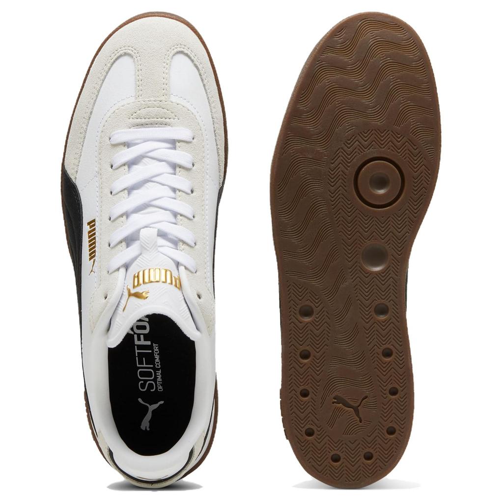 Puma Club II Era Synthetic Leather Suede Comfortable Shock Absorbing Wear Resistant Low Top Skate Shoes Unisex Skate Shoes 397447-07