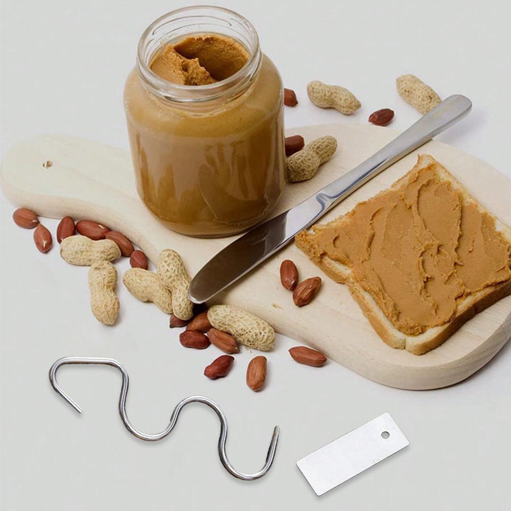 Мешалка для арахисового масла, миксер из нержавеющей стали для арахисового масла, многоцелевой миксер для орехового масла для смешивания различных видов арахисового масла и джема