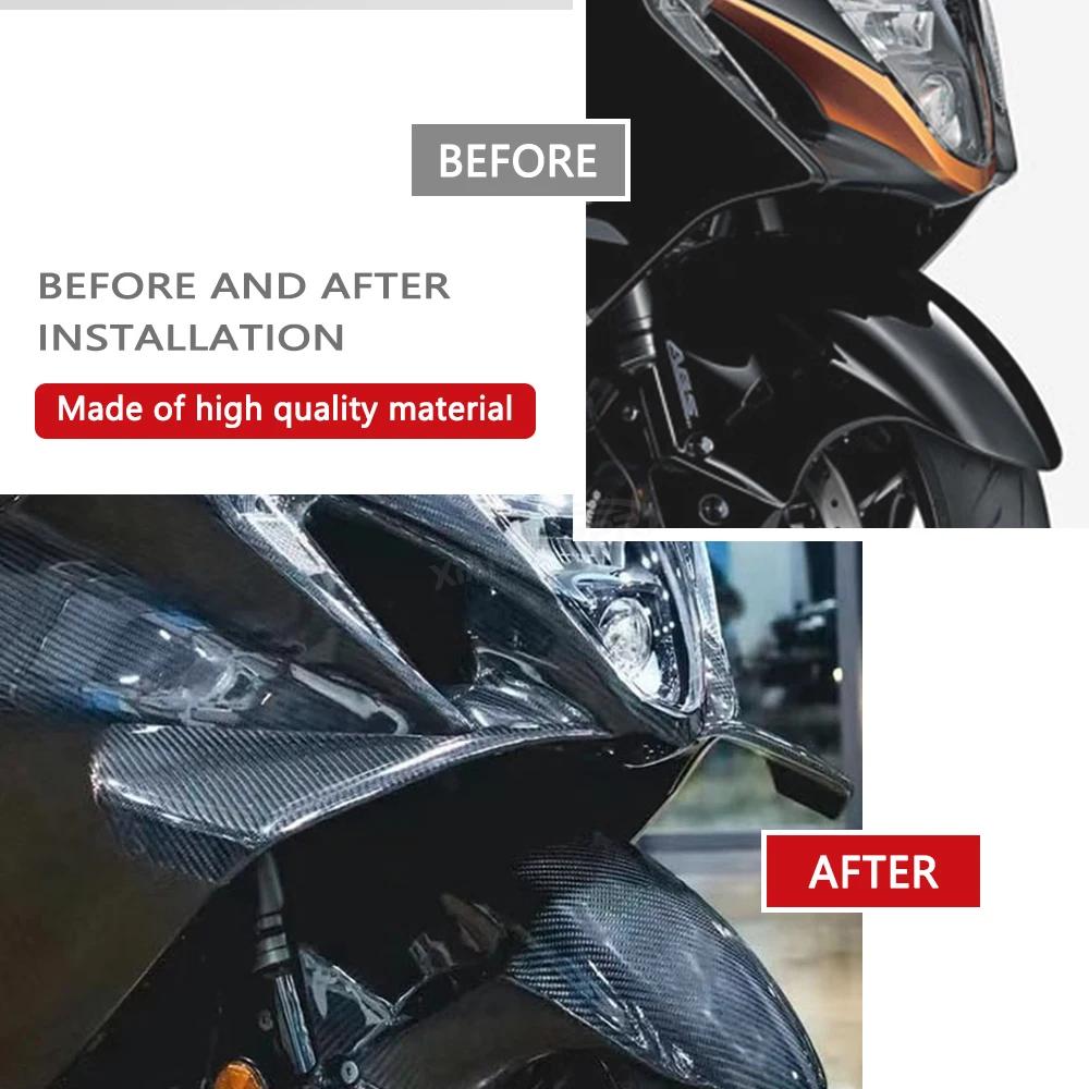 Для GSX-R1000 GSX-R1300R GSX-R1300S gsx r1300r 2021-2024 2025 мотоцикла фиксированное аэродинамическое крыло элерон ветровое стекло аксессуары