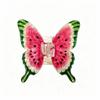 Animals Butterfly Hair Claw Cartoon Plastic Shark Clip Watermelon-Patterned Hair Clip  Summer